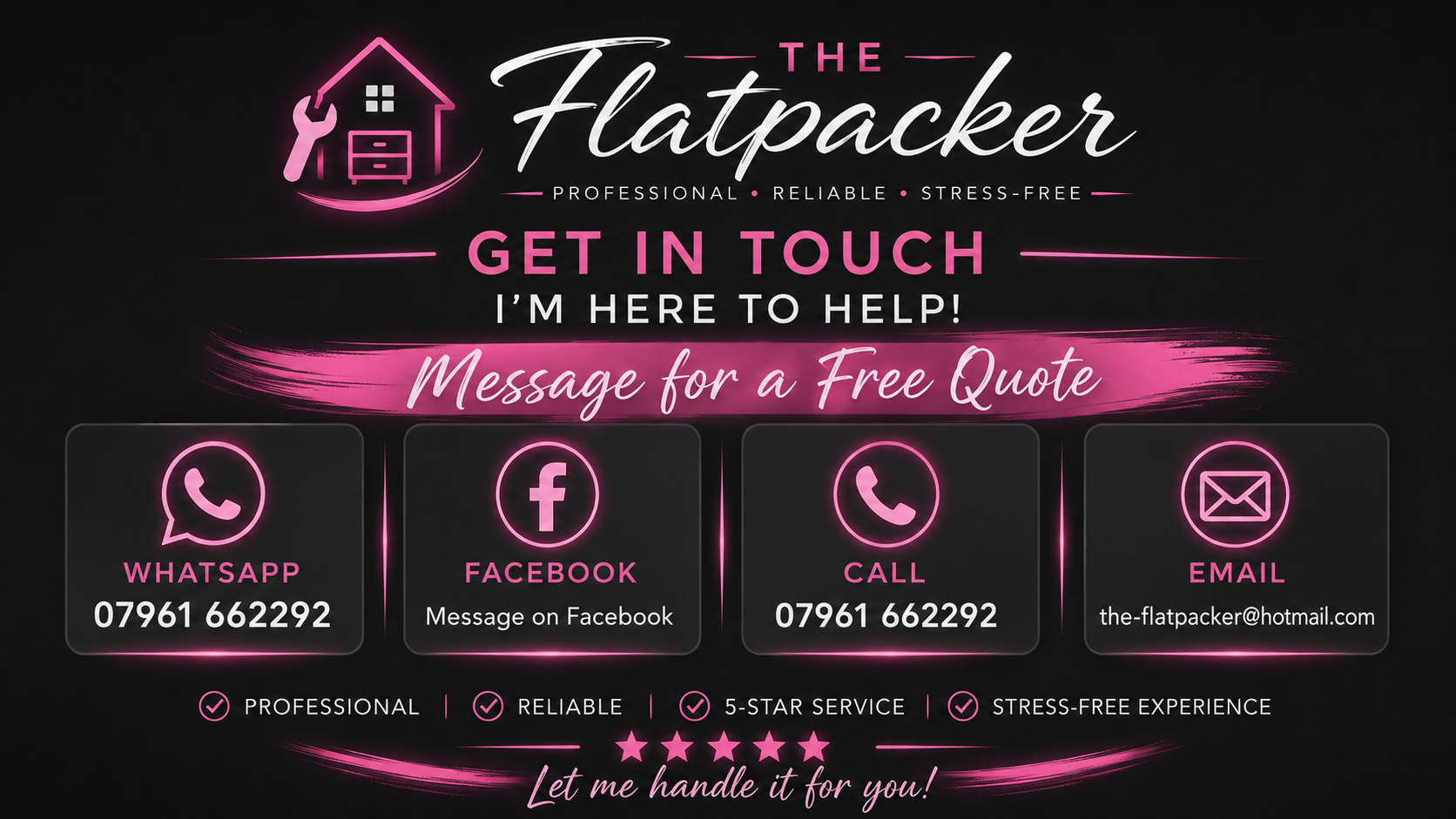 Contact The Flatpacker